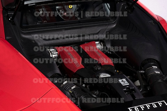 Ferrari 488 engine 2